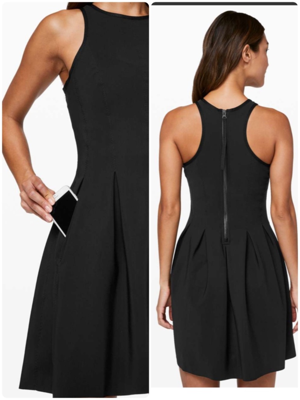 lululemon athletica Black Here To There Dress